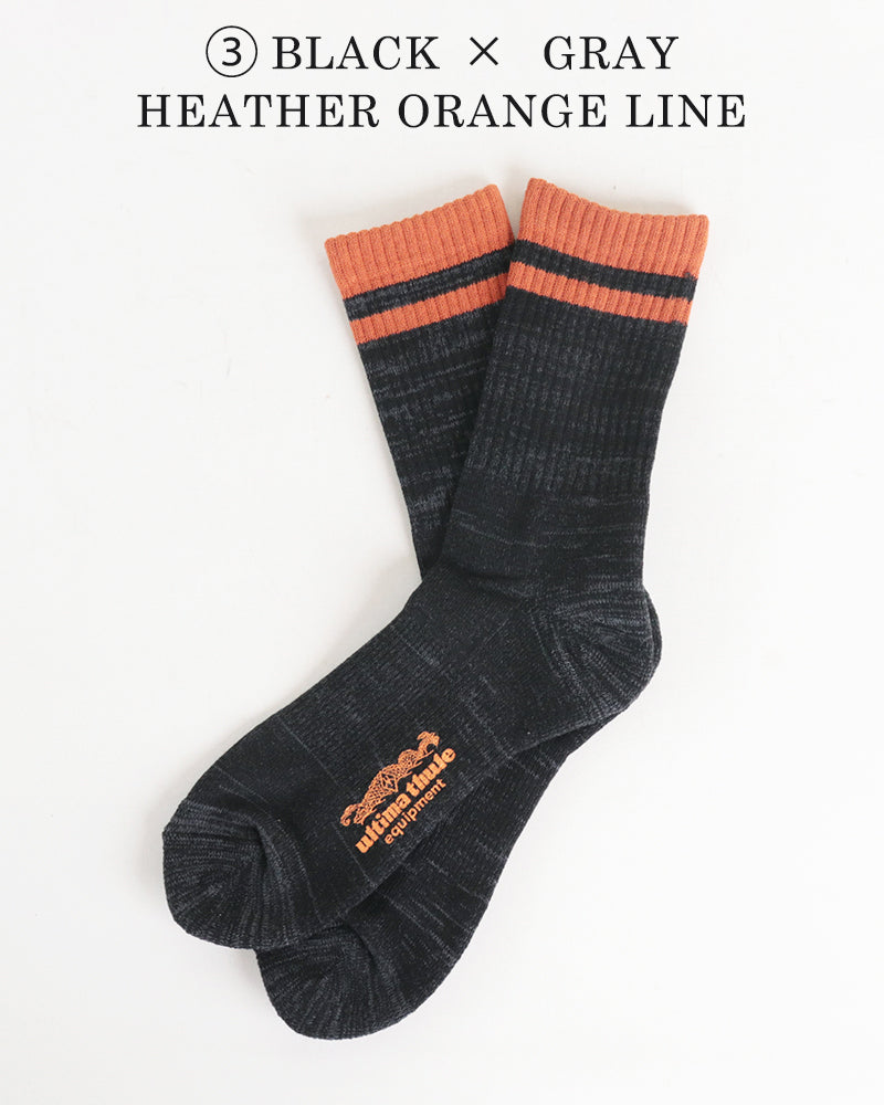 BARLOW SOCKS / 8 INCH LENGTH OUTDOOR SOCKS / 3 COLORS