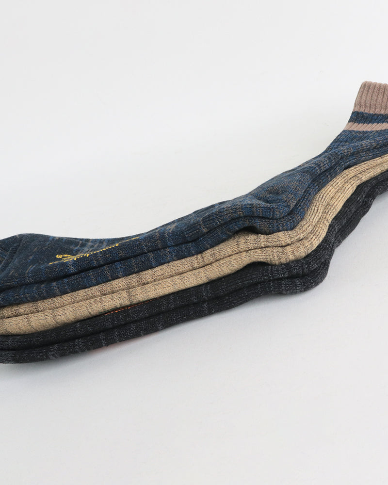 BARLOW SOCKS / 8 INCH LENGTH OUTDOOR SOCKS / 3 COLORS