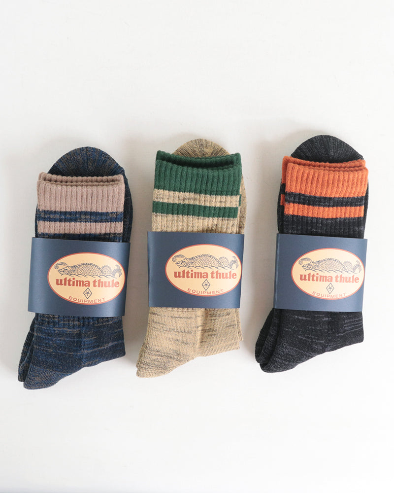 BARLOW SOCKS / 8 INCH LENGTH OUTDOOR SOCKS / 3 COLORS
