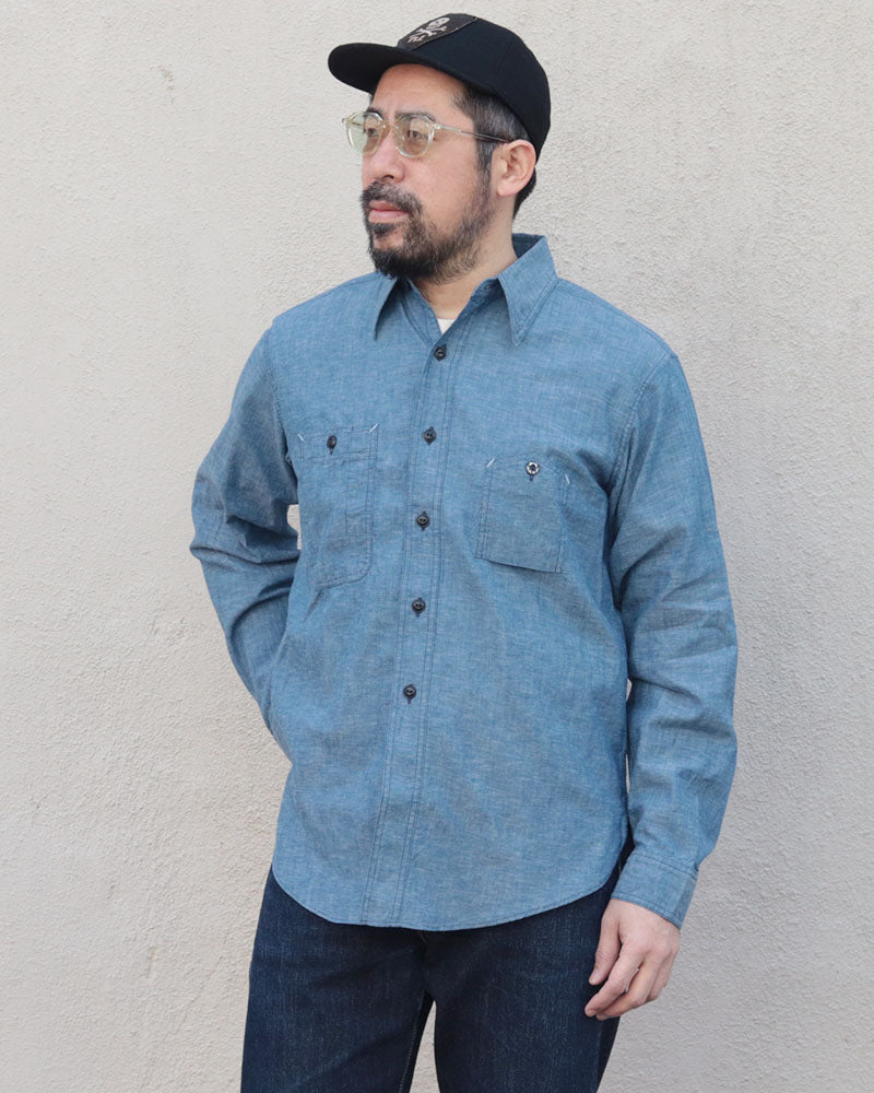 Y1942 CHAMBRAY SHIRT / INDIGO
