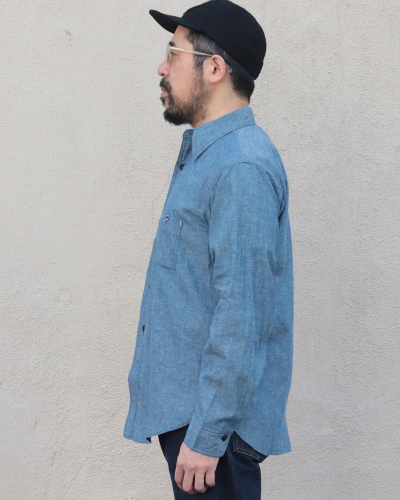 Y1942 CHAMBRAY SHIRT / INDIGO