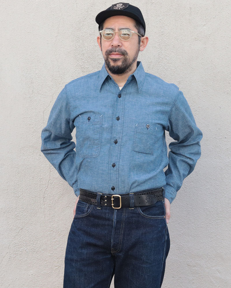 Y1942 CHAMBRAY SHIRT / INDIGO