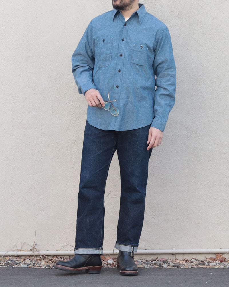 Y1942 CHAMBRAY SHIRT / INDIGO
