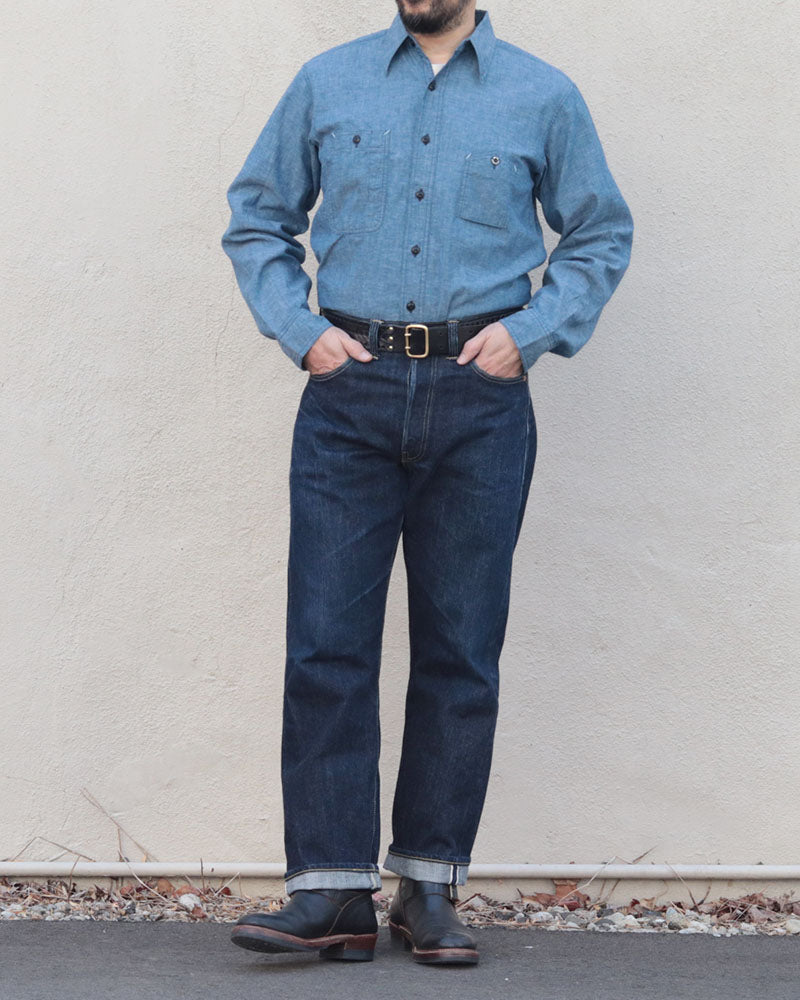 Y1942 CHAMBRAY SHIRT / INDIGO