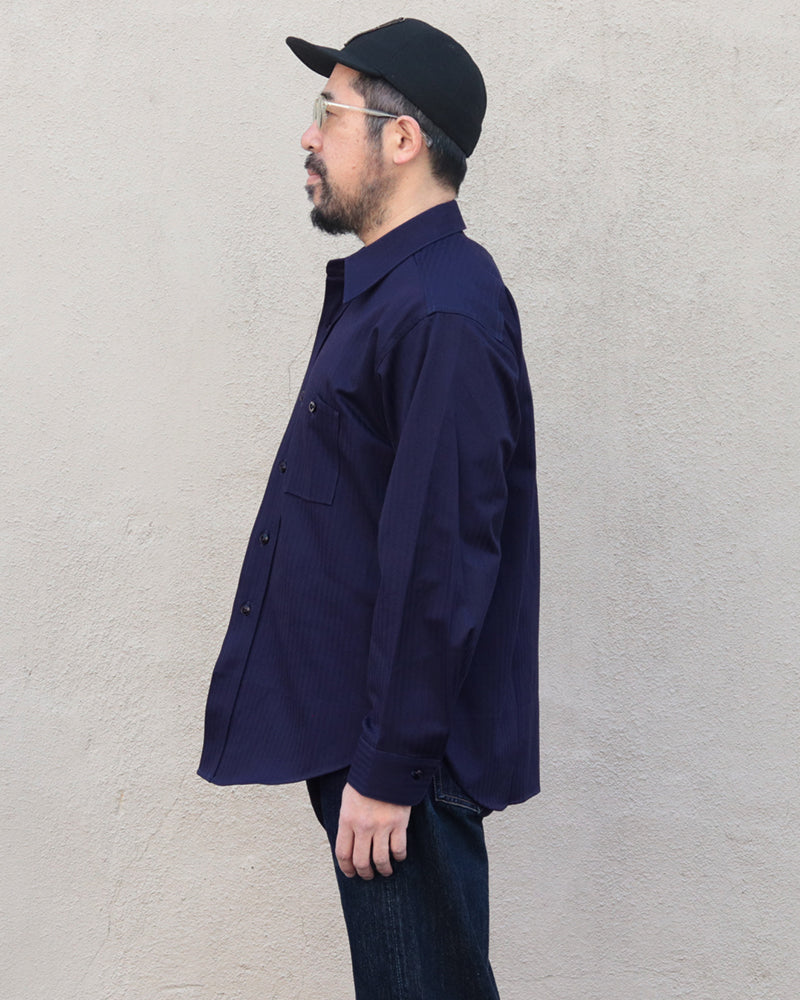 Y1944 HBT SHIRT / NAVY