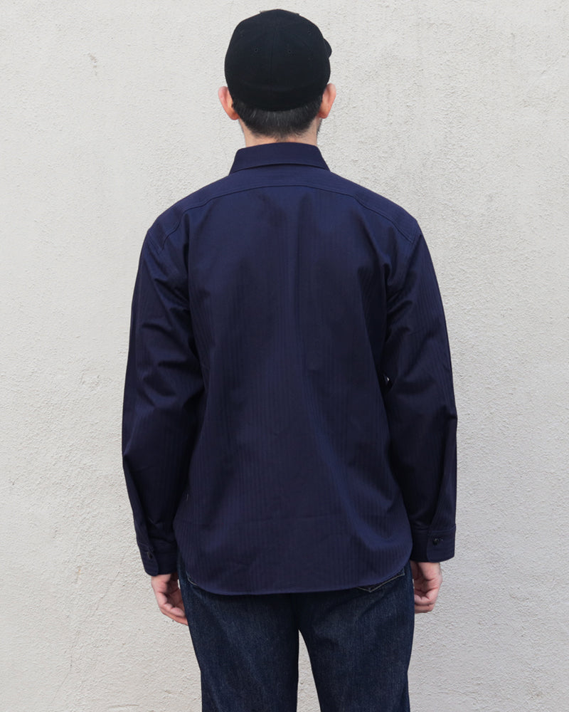 Y1944 HBT SHIRT / NAVY