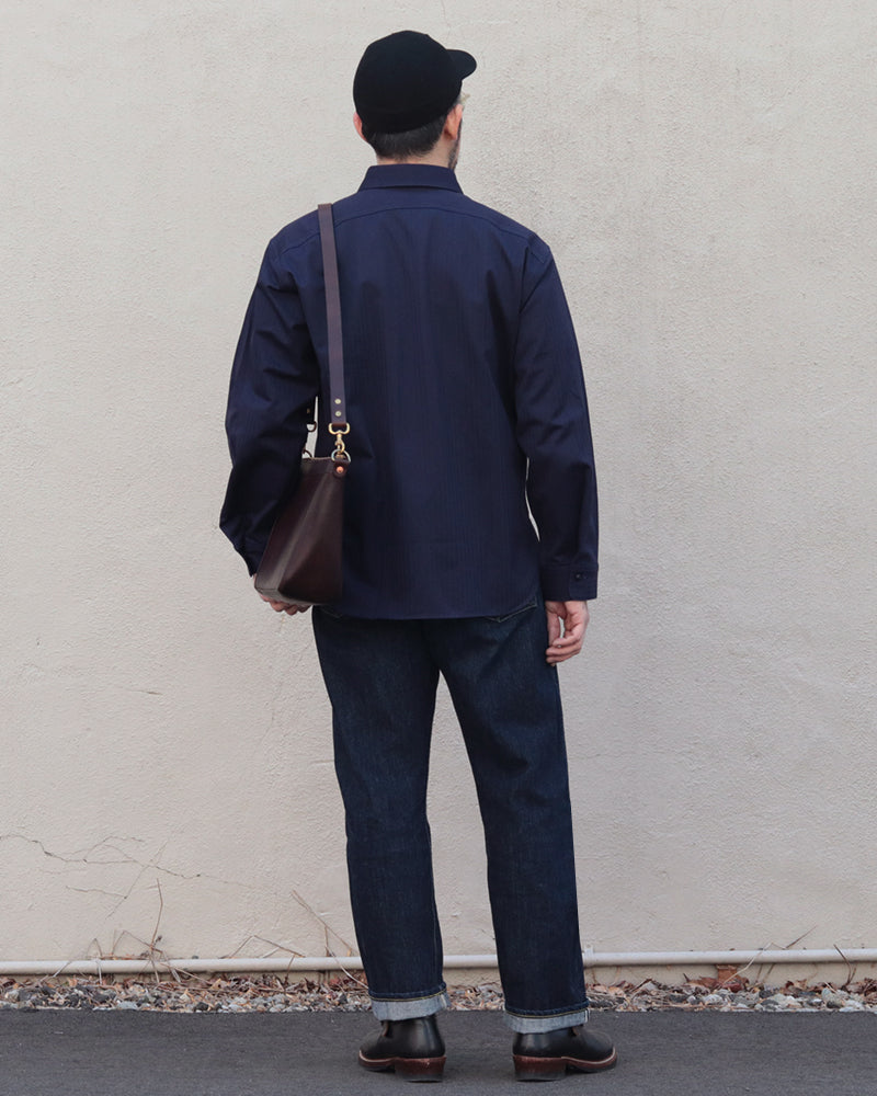 Y1944 HBT SHIRT / NAVY