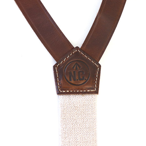 PRE-ORDER / LEATHER SUSPENDER / COW HIDE