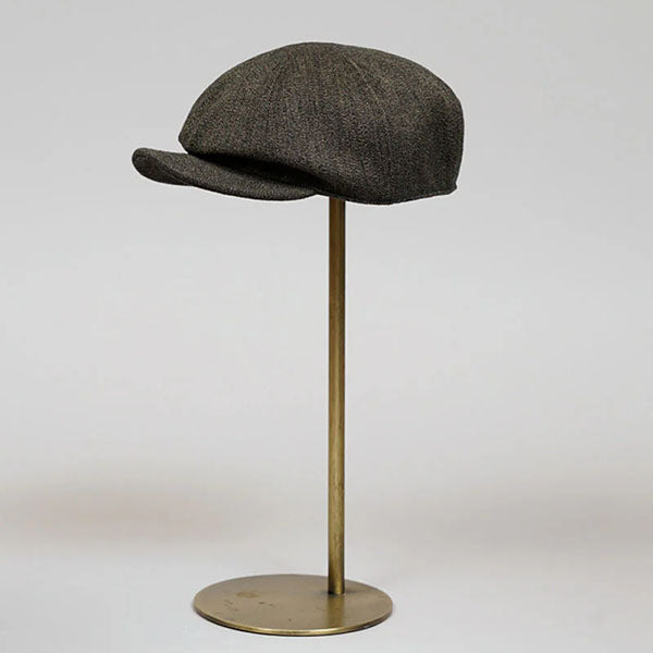 SALE / OX'ED SILVER / COBBLER CASQUETTE / SMALL SALT & PEPPER / CHARCOAL GRAY