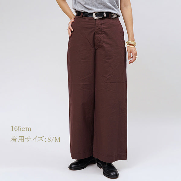WIDE CHINO PANT S/S
