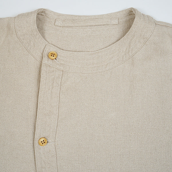 FRENCH WORK JACKET LINEN PIN OX
