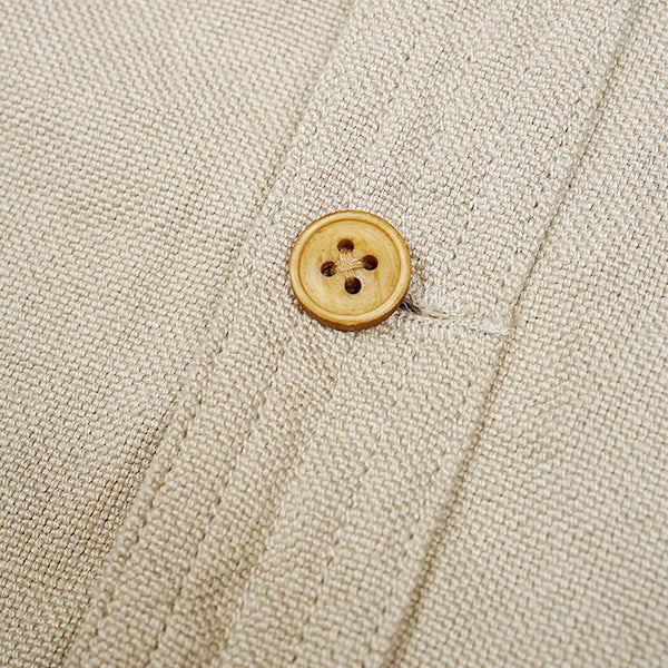FRENCH WORK JACKET LINEN PIN OX