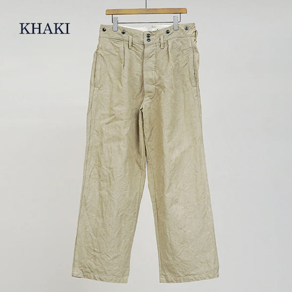 FRENCH WORK PANT HEMP CANVAS — SPEEDWAY