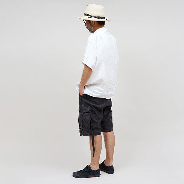 ARMY CARGO SHORTS / PEALING PRINT