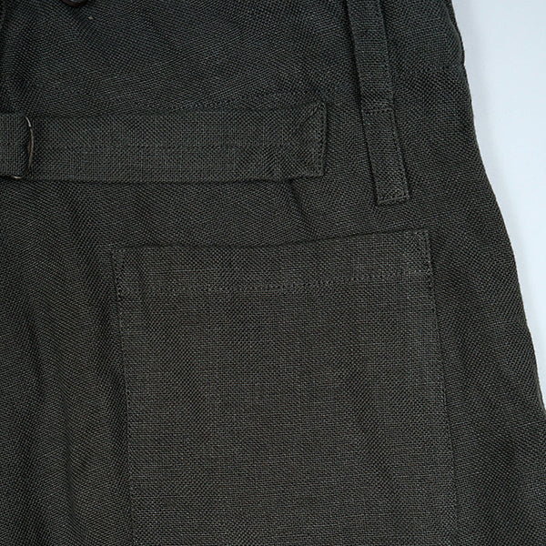 FRENCH WORK PANT LINEN PIN OX / (SIZE:W26-W28)