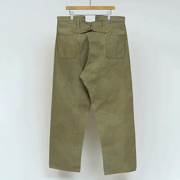 RAILMAN DENIM PANT WIDE / 5 POCKET JEANS / (SIZE:W24-W26)