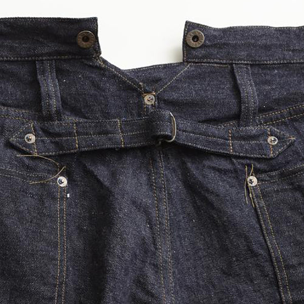 RAILMAN DENIM PANT WIDE / 5 POCKET JEANS / (SIZE:W24-W26)