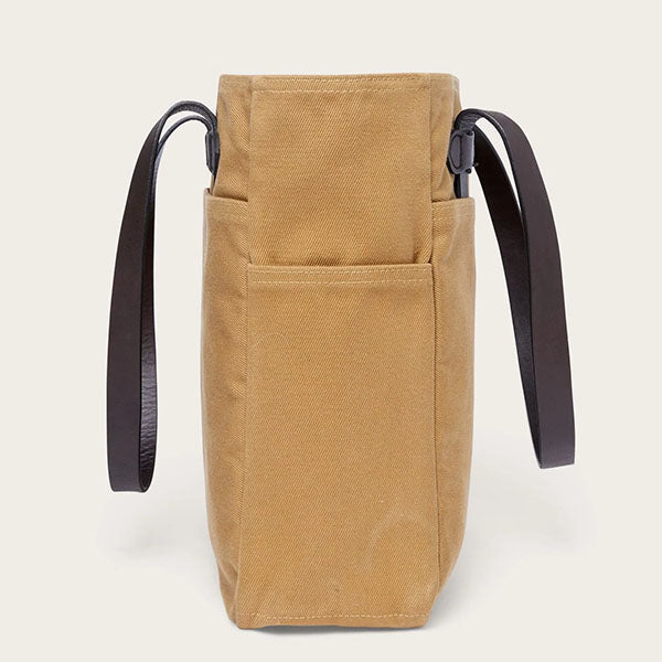 RUGGED TWILL / TOTE BAG WITHOUT ZIPPER / TAN
