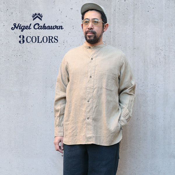 SALE / UTILITY SHIRT HEMP HORSE CLOTH