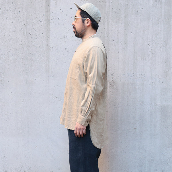 SALE / UTILITY SHIRT HEMP HORSE CLOTH