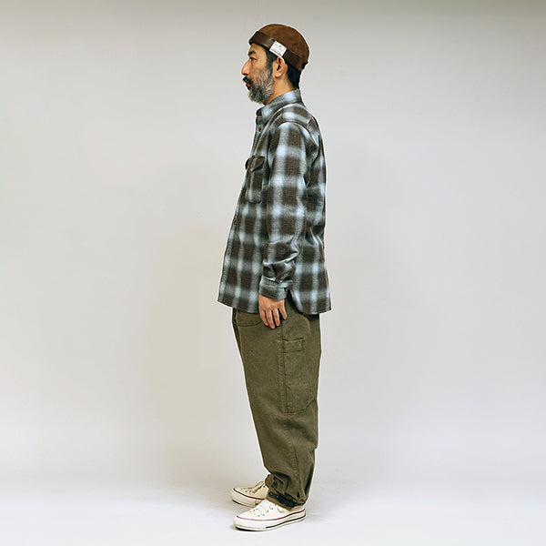 THARKAY SHIRT OMBRE FLANNEL