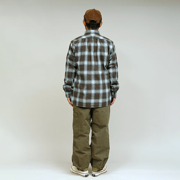 THARKAY SHIRT OMBRE FLANNEL