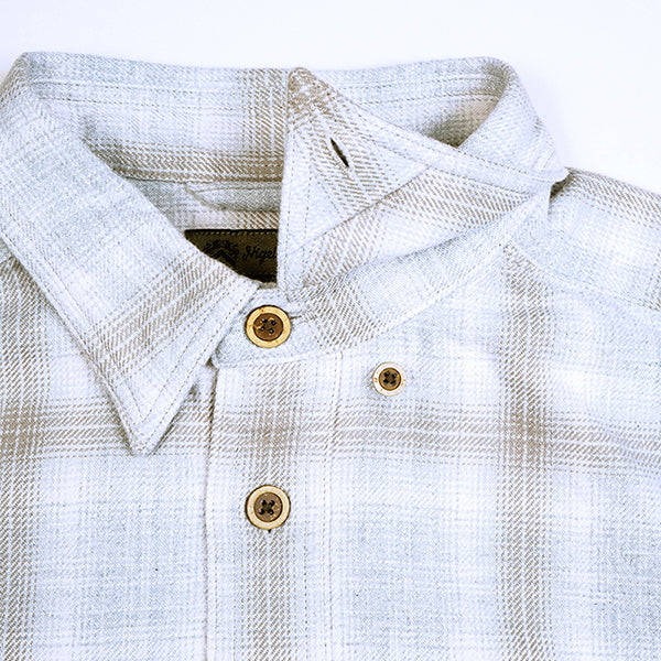 THARKAY SHIRT OMBRE FLANNEL