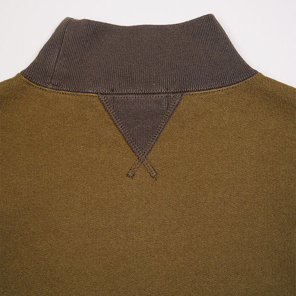 HIGH NECK SHIRT TWO TONE