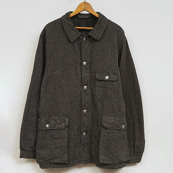 PRE-ORDER / FRENCH WORK JACKET HEMP / CHARCOAL GRAY