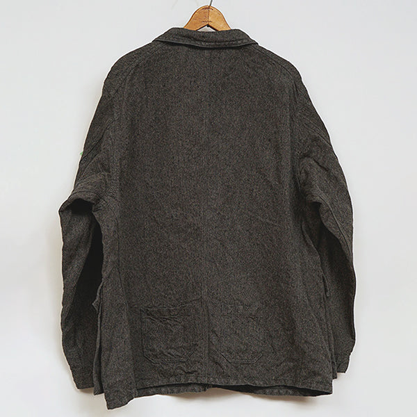 PRE-ORDER / FRENCH WORK JACKET HEMP / CHARCOAL GRAY