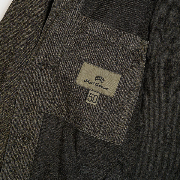 PRE-ORDER / FRENCH WORK JACKET HEMP / CHARCOAL GRAY