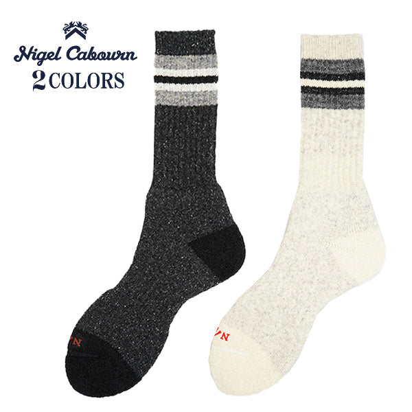 BORDER SOCKS / 2024AW MODEL