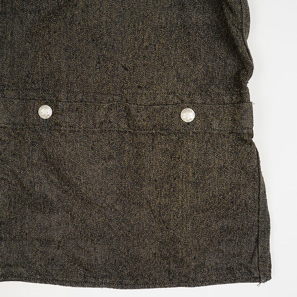 FRENCH WORK VEST HEMP / CHARCOAL GRAY