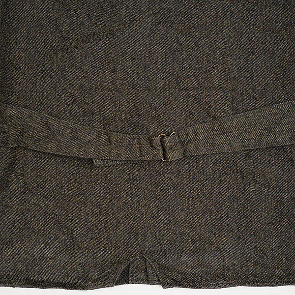 FRENCH WORK VEST HEMP / CHARCOAL GRAY