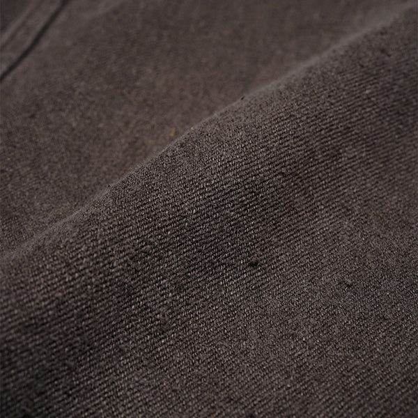 PRE-ORDER / OX'ED SILVER / ARCHITECT COAT HEMP DENIM / CHARCOAL GRAY