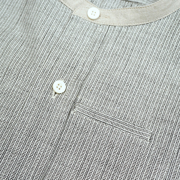 PRE-ORDER / OX'ED SILVER / BLACKSMITH SHIRT STRIPE / GRAY