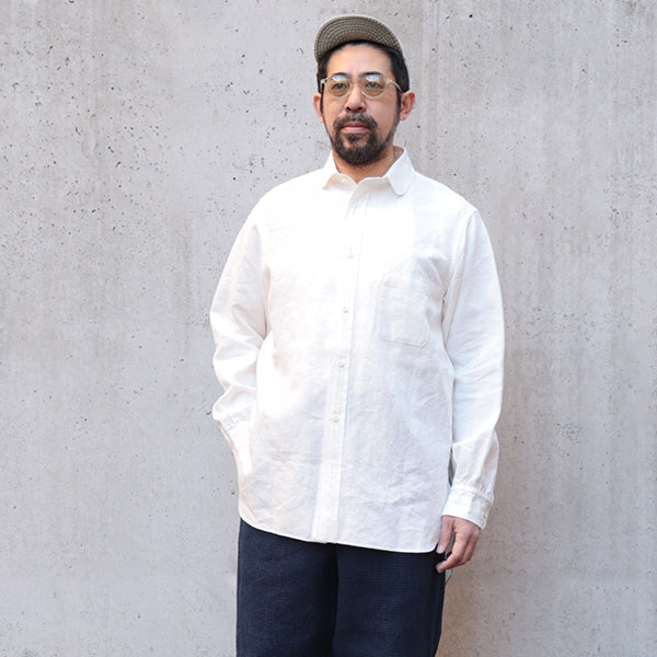 OX'ED SILVER / ARCHTECT SHIRT LINEN / OFF WHITE