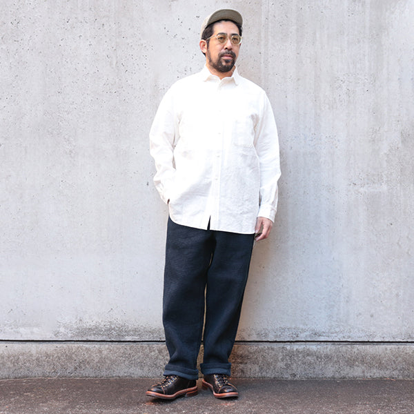 OX'ED SILVER / ARCHTECT SHIRT LINEN / OFF WHITE