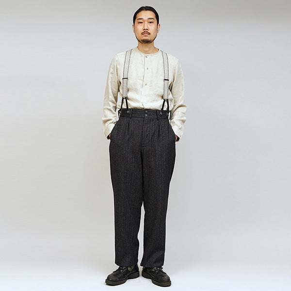 PRE-ORDER / OX'ED SILVER / BLACKSMITH PANT STRIPE / CHARCOAL GRAY