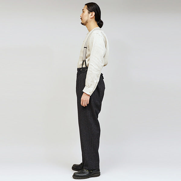 PRE-ORDER / OX'ED SILVER / BLACKSMITH PANT STRIPE / CHARCOAL GRAY