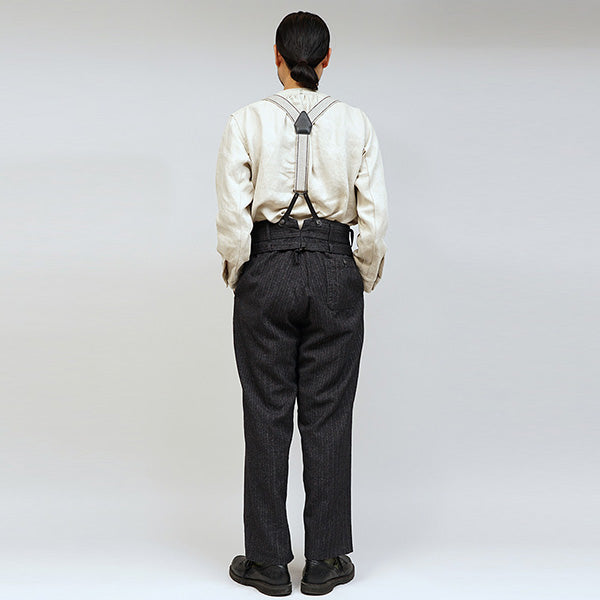 PRE-ORDER / OX'ED SILVER / BLACKSMITH PANT STRIPE / CHARCOAL GRAY