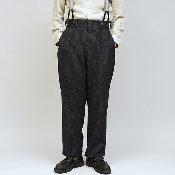 PRE-ORDER / OX'ED SILVER / BLACKSMITH PANT STRIPE / CHARCOAL GRAY