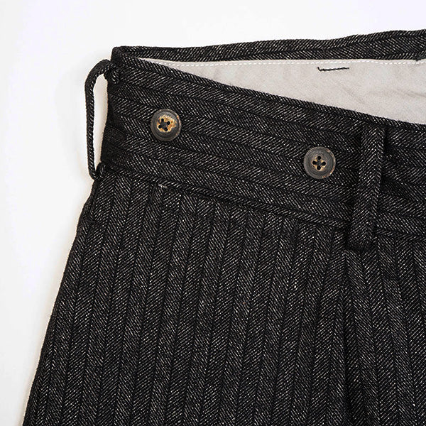 PRE-ORDER / OX'ED SILVER / BLACKSMITH PANT STRIPE / CHARCOAL GRAY