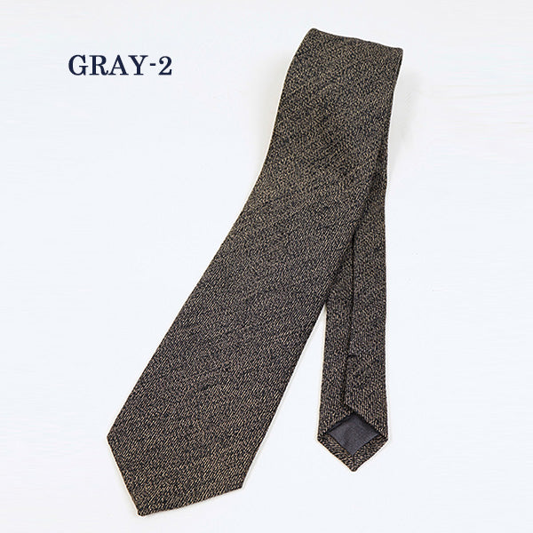 PRE-ORDER / OX'ED SILVER / WIDE WORK TIE