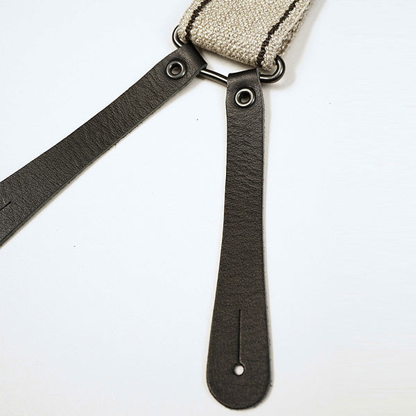 PRE-ORDER / OX'ED SILVER / MASTER MASON SUSPENDER / IVORY