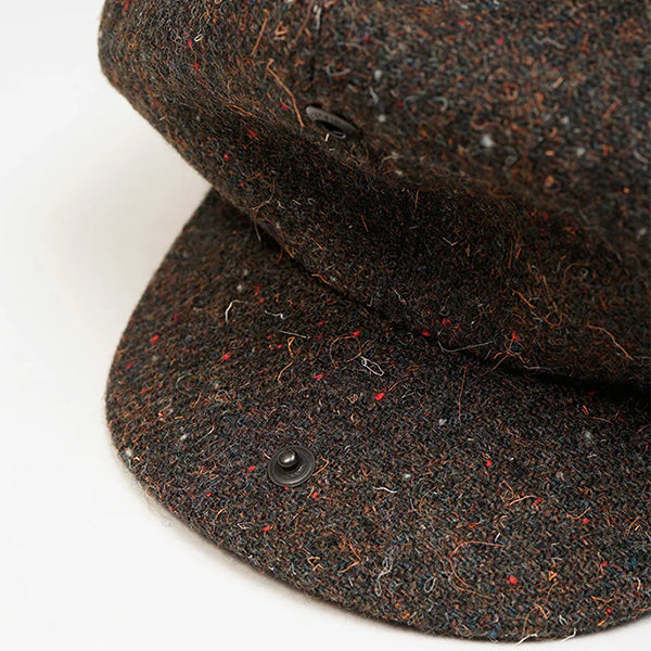 OX'ED SILVER / BLACKSMITH CASQUETTE TWEED / CHARCOAL GRAY