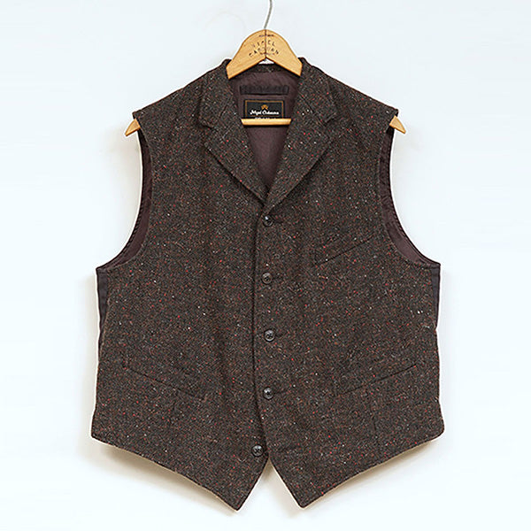 OX'ED SILVER  / BLACKSMITH VEST TWEED / CHARCOAL GRAY