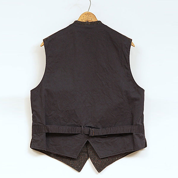 OX'ED SILVER  / BLACKSMITH VEST TWEED / CHARCOAL GRAY