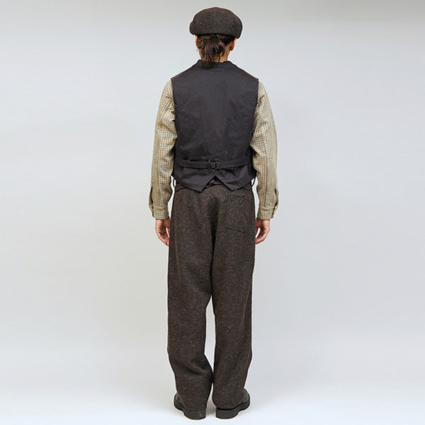 OX'ED SILVER  / BLACKSMITH VEST TWEED / CHARCOAL GRAY