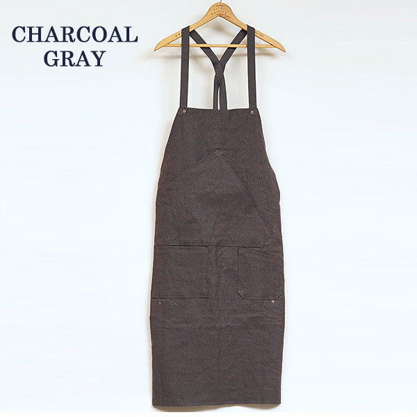 PRE-ORDER / OX’ED SILVER / BLACKSMITH APRON